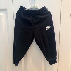 Nike Kids Black Jogger Pants 3t